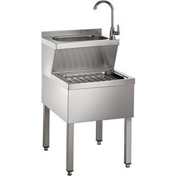 Lavabo combinado de lavamanos de CNS 500 x 600 x 850 mm