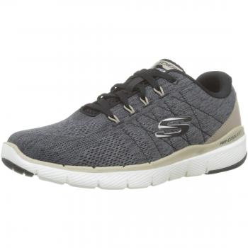 Zapatillas deportivas para hombre Skechers Flex Advantage 3.0 Stally Gris/Marrón