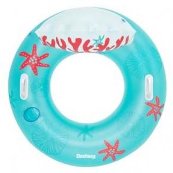 Rueda Hinchable Bestway Coral con Respaldo y Asas Ø117 cm
