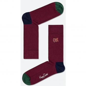 Happy Socks Healthy Glow Long Fruit and Vegetable Patterned Socks - Size 36-40