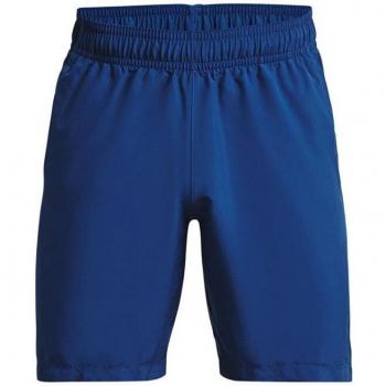Pantalón corto de hombre Under Armour Woven Graphic azul blanco - S