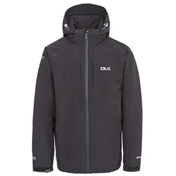 Trespass Kumar DLX Chaqueta, Hombre, Negro (BLK), M