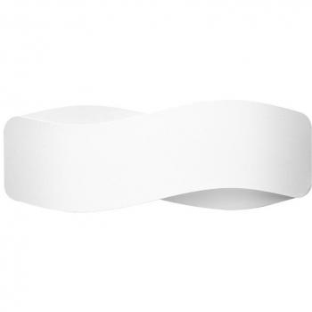Aplique de pared Tila 40 blanco G9 con iluminación LED interior