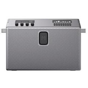 Altavoz Bluetooth Grande Mondo by Defunc - Metal Gris, 96W, Portátil, Con Asistente de Google y Siri, 8 horas de batería