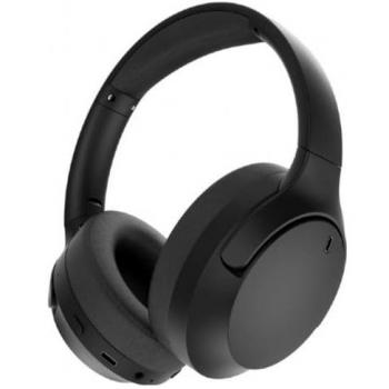 Auriculares Gembird BHP-ANC-01 Bluetooth Inalámbricos con Cancelación Activa de Ruido y Micrófono, Negro, 10 horas de batería