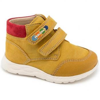 Botitas Bebé Niño Pablosky de Piel Amarillo 022880