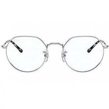 Ray-Ban RX6465 2501 Men's Eyeglasses Silver Size 49 - Blue Light Block Available