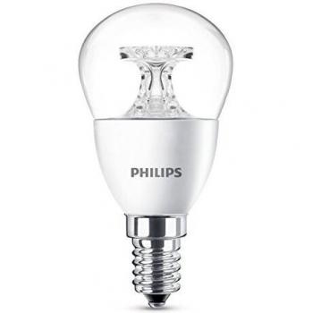 5 x Philips LED Bombilla 4 W equivalentes a 25 W, eficiencia energética A +, E14, Blanco cálido