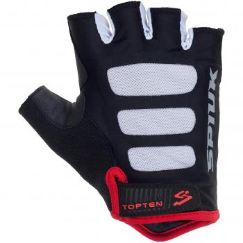 Spiuk Top Ten Road Guantes Cortos, Hombre, Negro / Blanco, XXL
