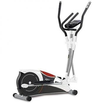 BH Fitness Athlon Program Bicicleta elíptica, Adultos Unisex, Blanco/Gris/Granate, Talla Única