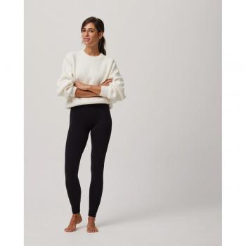 Leggings básicos de algodón en tejido Cotton Nature de Ysabel Mora