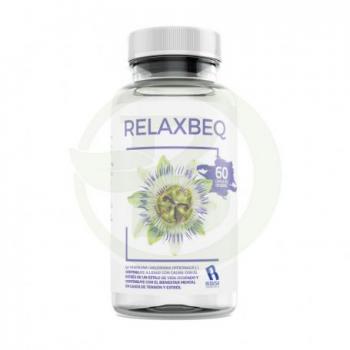Relaxbeq Bequisa 60 Cápsulas con Extracto Seco de Melisa 2,5% (Melissa Officinalis), Extracto Seco de Valeriana 0,2% (Valeriana