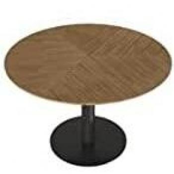 VDC Mesa Metalica POLYWOOD Negra/Madera