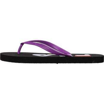 Chanclas Fila Troy para Mujer Negro Violeta
