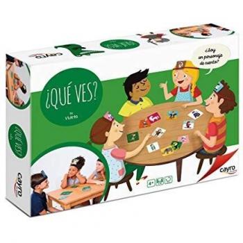 Cayro - Qué Ves - Juego de observación y Habilidades lingüísticas- Juego de Mesa - Desarrollo de Habilidades cognitivas e inteligencias múltiples - Juego de Mesa