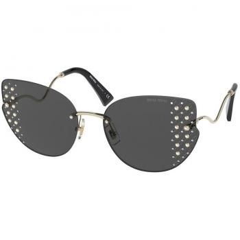 Miu Miu MU51XS 06O5S0 Women's Sunglasses Gold Size 63