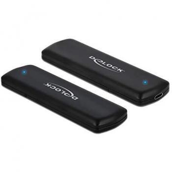 Caja externa para unidad de estado sólido (SSD) M.2 - Negro