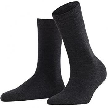 Falke Unisex White Sport Spirit Run Crew Socks Size 11-12.5 Mens