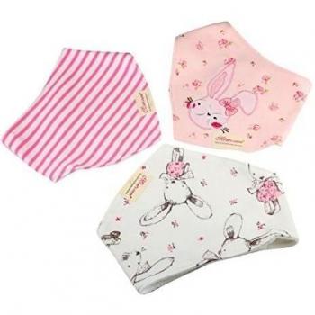 3 pack bebé Triángulo Bandana baberos de algodón Fantasía Triángulo bufanda adecuado para 0-3 años bebé