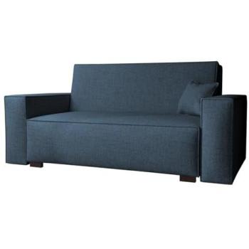 Sofá-cama Columbus 193 con caja de ropa de cama, dimensiones 172 x 85 x 98 cm, color Neve 77