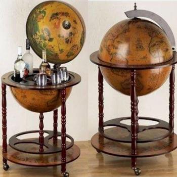 Eucalipto Bar Globe Drinks Gabinete Estilo