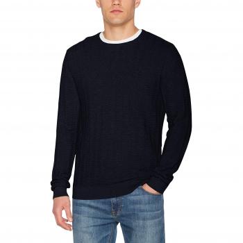 Calvin Klein Sloan Crew Neck, Suéter para Hombre, Azul