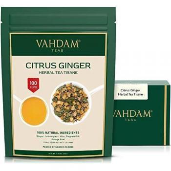 Tisana de té jengibre cítrico