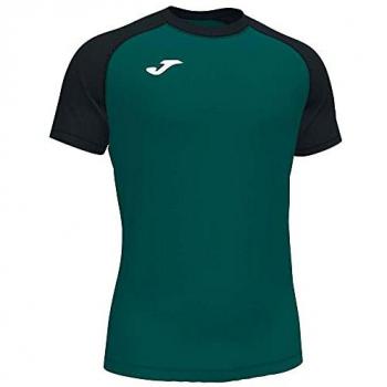 Camiseta manga corta Teamwork hombre verde negro Joma