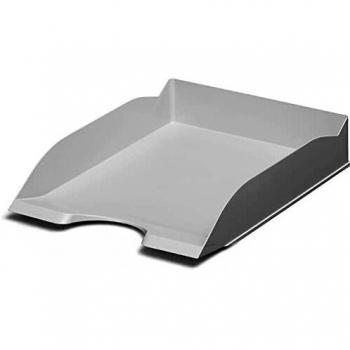 Bandeja de cartas A4 ECO gris de plástico reciclado y apilable Durable 775610