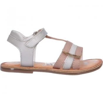 Sandalias KICKERS Diamanto 133 Rosa Plata para Mujer y Niña