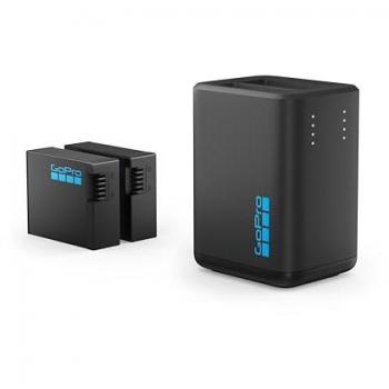 Cargador de batería dual GoPro + 2 baterías Enduro para Hero 13