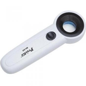 Lupa de mano x22 aumentos y luz LED - Calidad garantizada.