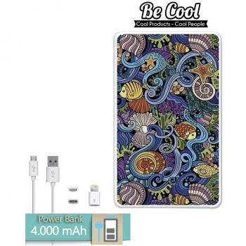 Becool® - Batería Externa Power Bank 4000 mah + Gratis 1 cable USB-MicroUsb