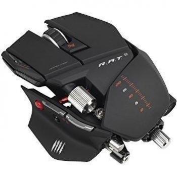 Mad Catz R.A.T. 9 - Ratón gaming, color negro mate