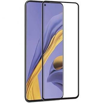 muvit Protector Pantalla Samsung Galaxy A51/A51 5G Vidrio Templado Plano Marco Negro