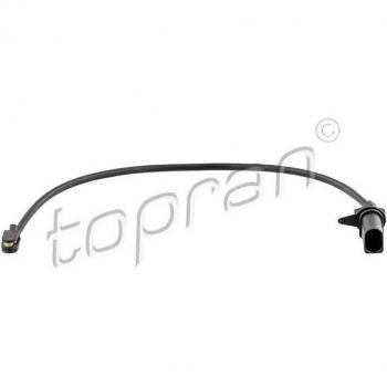 Sensor de desgaste de freno TOPRAN 638 951