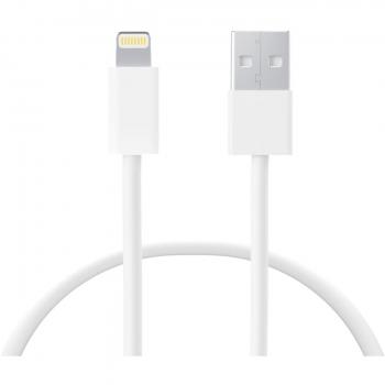 Contact Cable de Carga y Datos USB-A a Lightning Ksix 12 W 1 M Blanco
