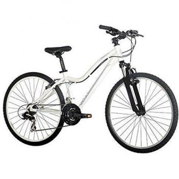 Monty  KY12 - Bicicleta montaña unisex de 21 velocidades, cuadro de aluminio talla 15, frenos V-Brake, horquilla aleación y ruedas de 26, color blanco