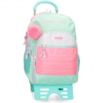 Movom Mochila Escolar La Vita È Bella con Carro