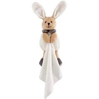 Chicco My Sweet Dou Dou Mantita Conejito - Manta para bebés de Tejido Suave y Divertido Peluche de Conejo