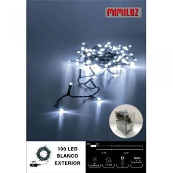 Guirnalda Luces Led de Navidad Luces de Árbol de Navidad Uso Interior/Exterior IP44 Impermeable Cable