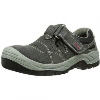Lico Safety 750005 - Calzado de protección de ante para hombre, color gris, talla 42