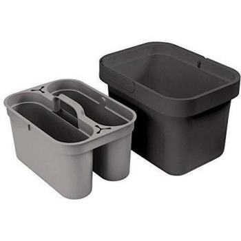 Joseph Joseph - Cubo Con Compartimentos Para Organizar Productos De Limpieza  - Color Gris