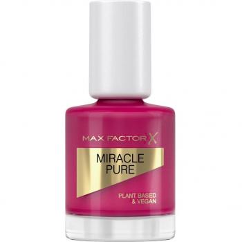 Max Factor Miracle Pure Nail Polish 320 Sweet Plum Esmalte de Uñas Vegan y Basado en Plantas 12ml