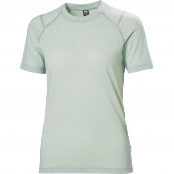 Helly Hansen Women's HH Durawool Short Sleeve Thermal T-Shirt Green S