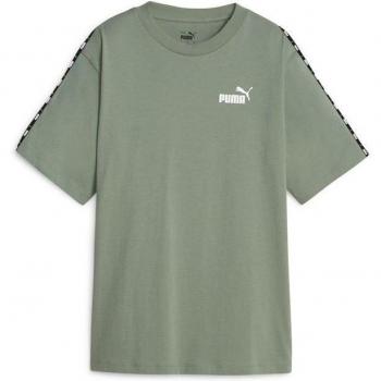 Camiseta Puma Essential Tape para Mujer Verde Modelo 675994-44