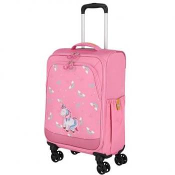 Travelite Minimover Unicorn Kids Trolley 4-Wheel Carry-On Luggage 55 cm