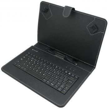 Talius CV-3004 - Funda Tablet 10, Teclado, Color Negro