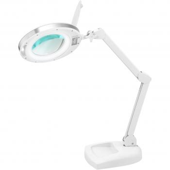 Lámpara de aumento con lente de 5 dioptrías - 820 lm - 10 W - Base de mesa