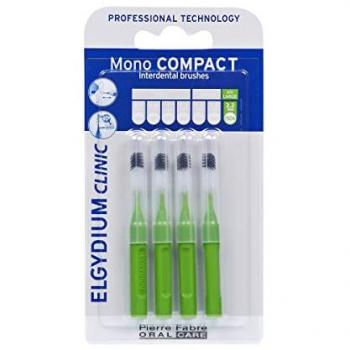 Elgydium Clinic Mono Compact Green Interdental Brush 2.2mm (4-pack)